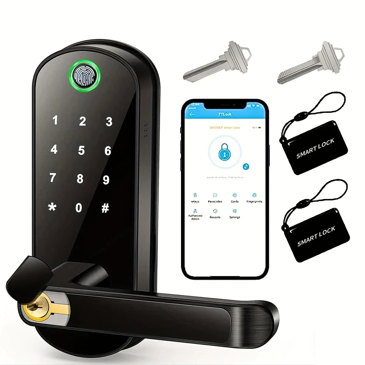 Secure-Touch Smart Door Lock