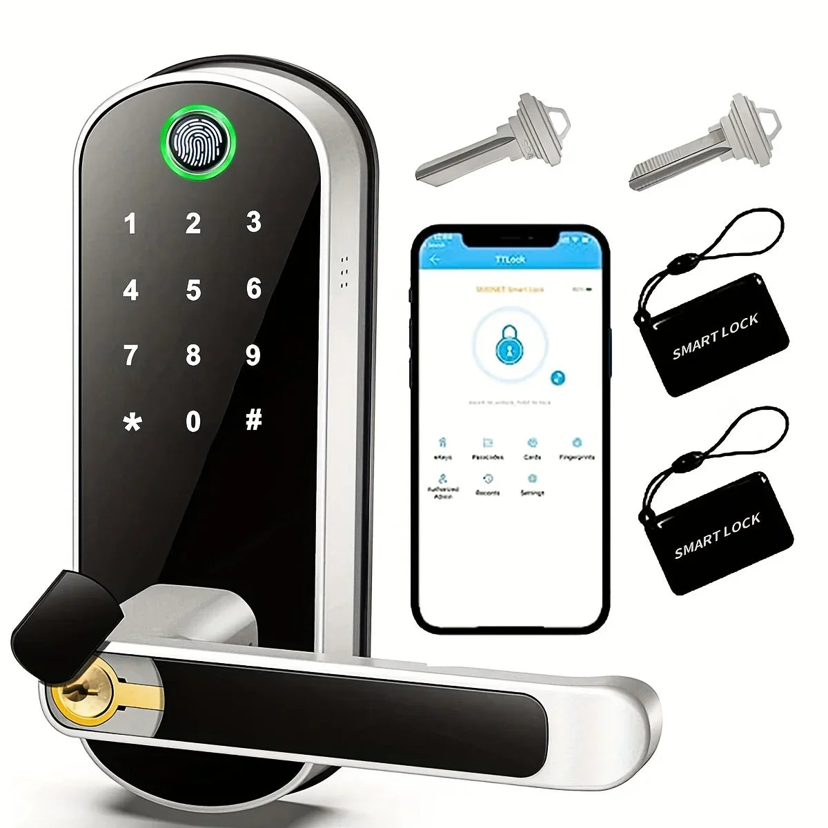 Secure-Touch Smart Door Lock