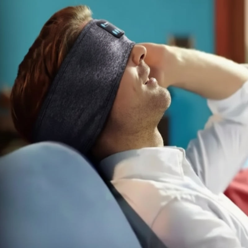  Nova Haus Signature Bluetooth Sleep Mask worn 