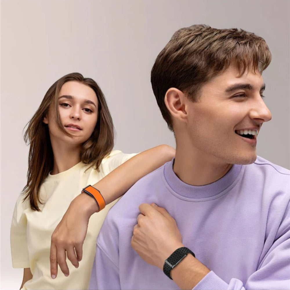 Nova Haus Active Smartwatch Black & Orange 