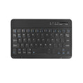 Nova Haus Omni-Key black wireless keyboard with English layout, scissor-switch keys, and USB-C charging.